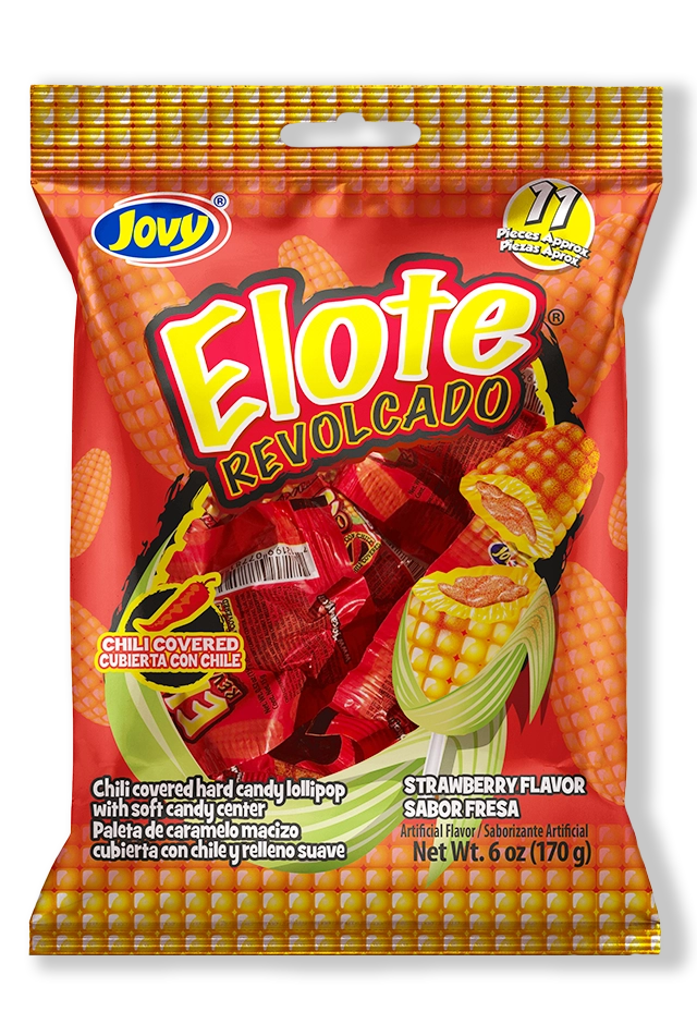 Elote-Shaped Lollipops – Spicy, Sweet, and Uniquely Delicious! 🌽🍭