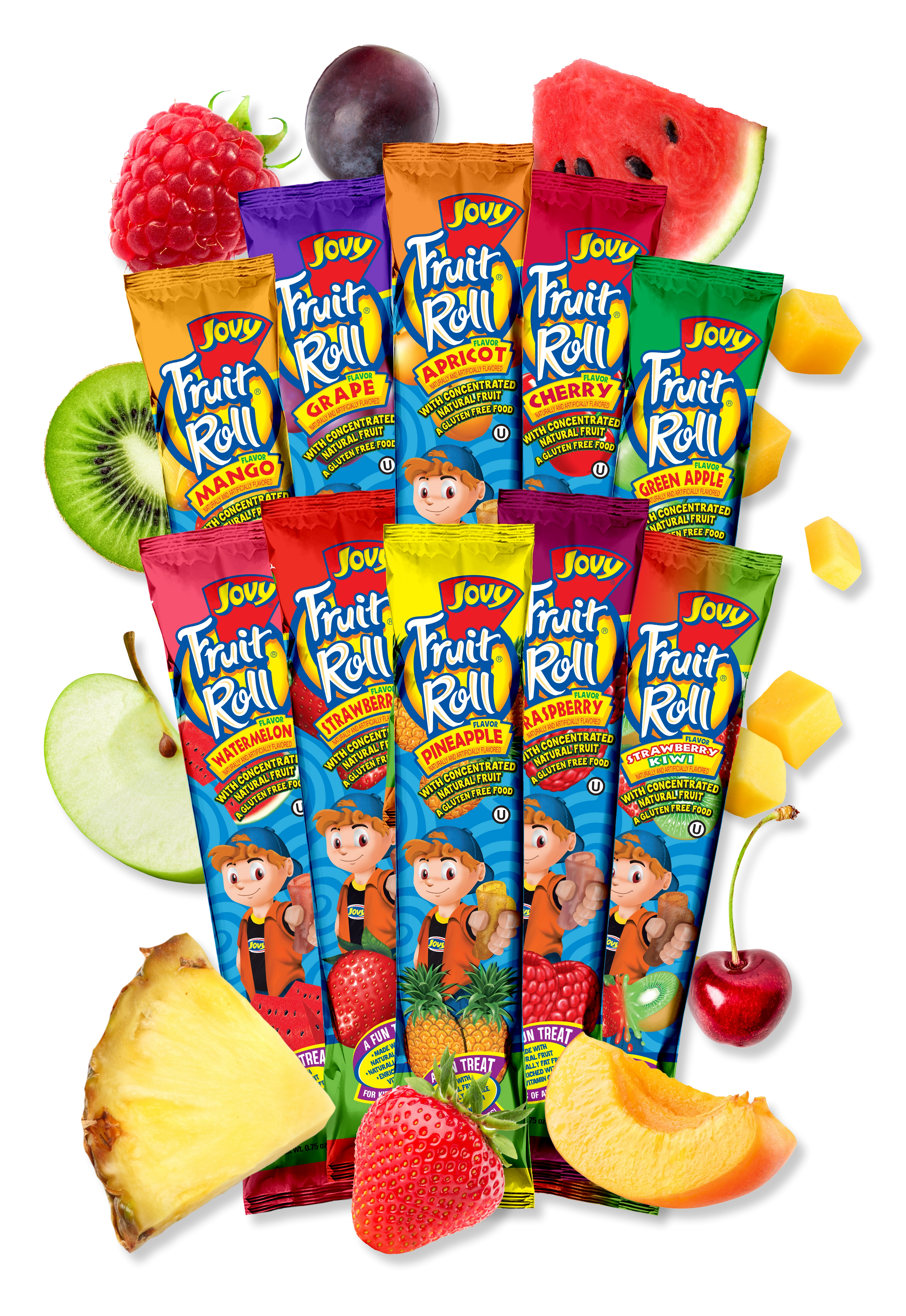 Jovy Fruit Roll Variety Pack